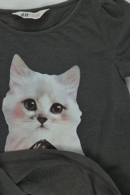 H&M Size 5-6 Cat T-shirt