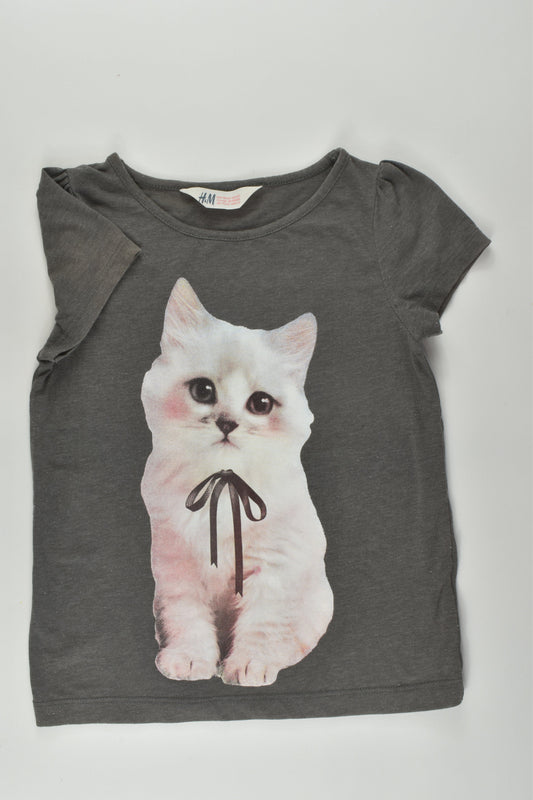 H&M Size 5-6 Cat T-shirt
