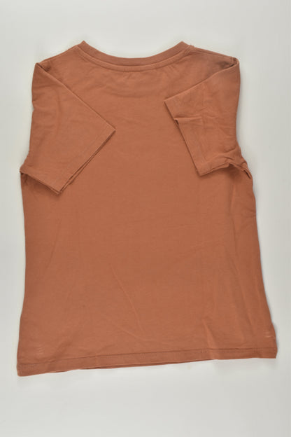 H&M Size 5-6 Reversible Sequins Leopard T-shirt