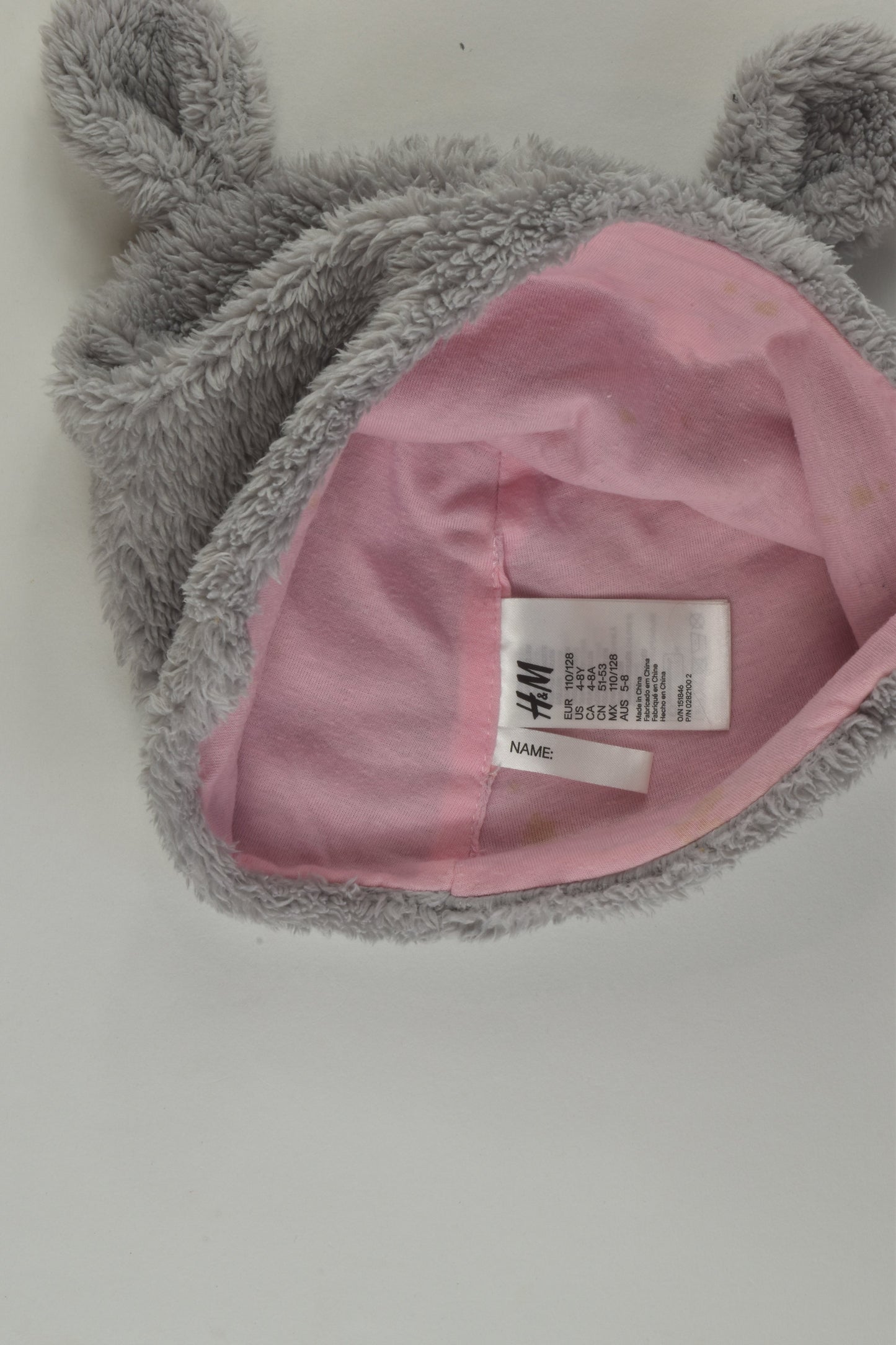 H&M Size 5-8 Bunny Beanie