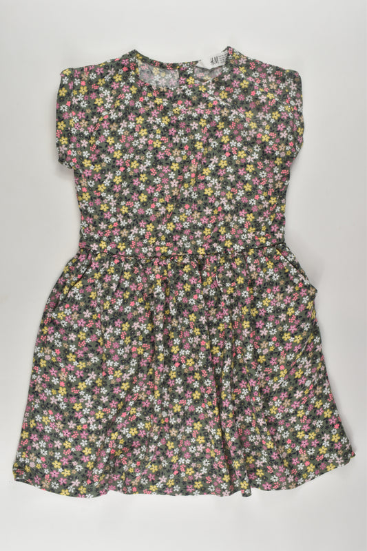H&M Size 5 Floral Viscose Dress