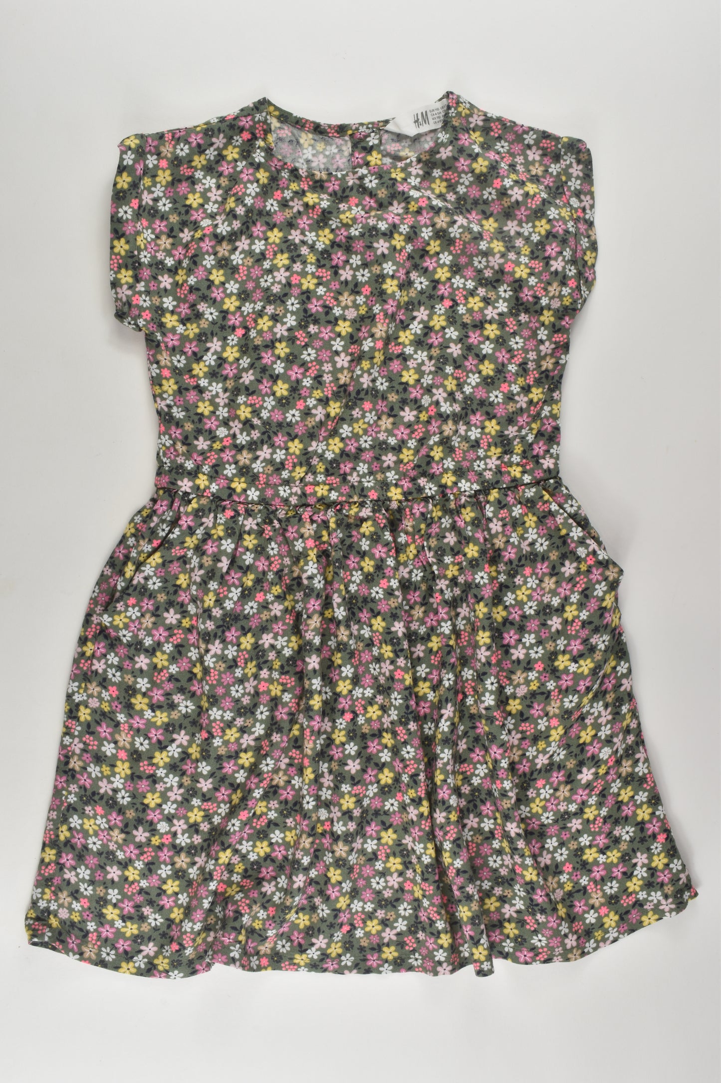 H&M Size 5 Floral Viscose Dress