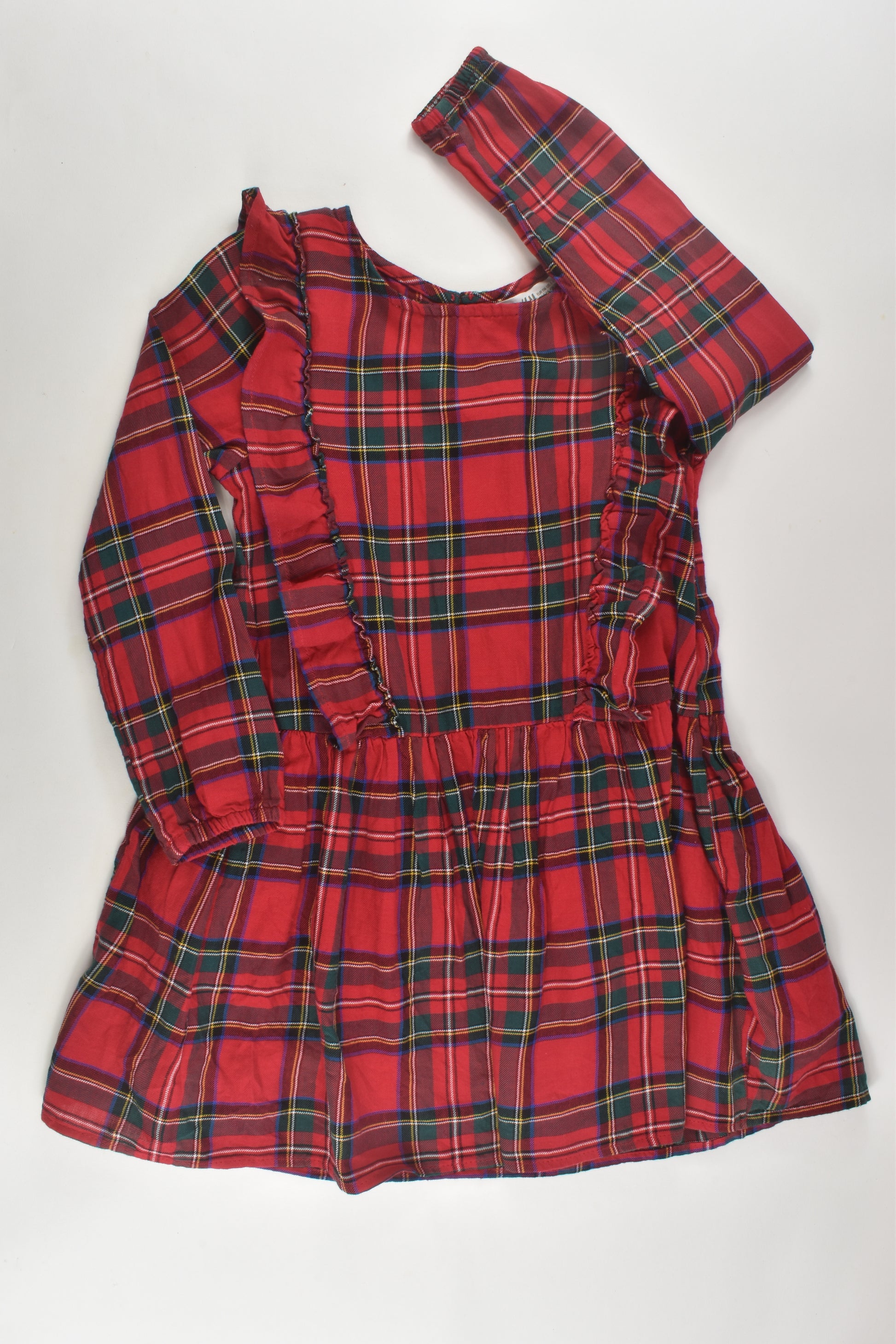 H&M Size 6 Checked Dress