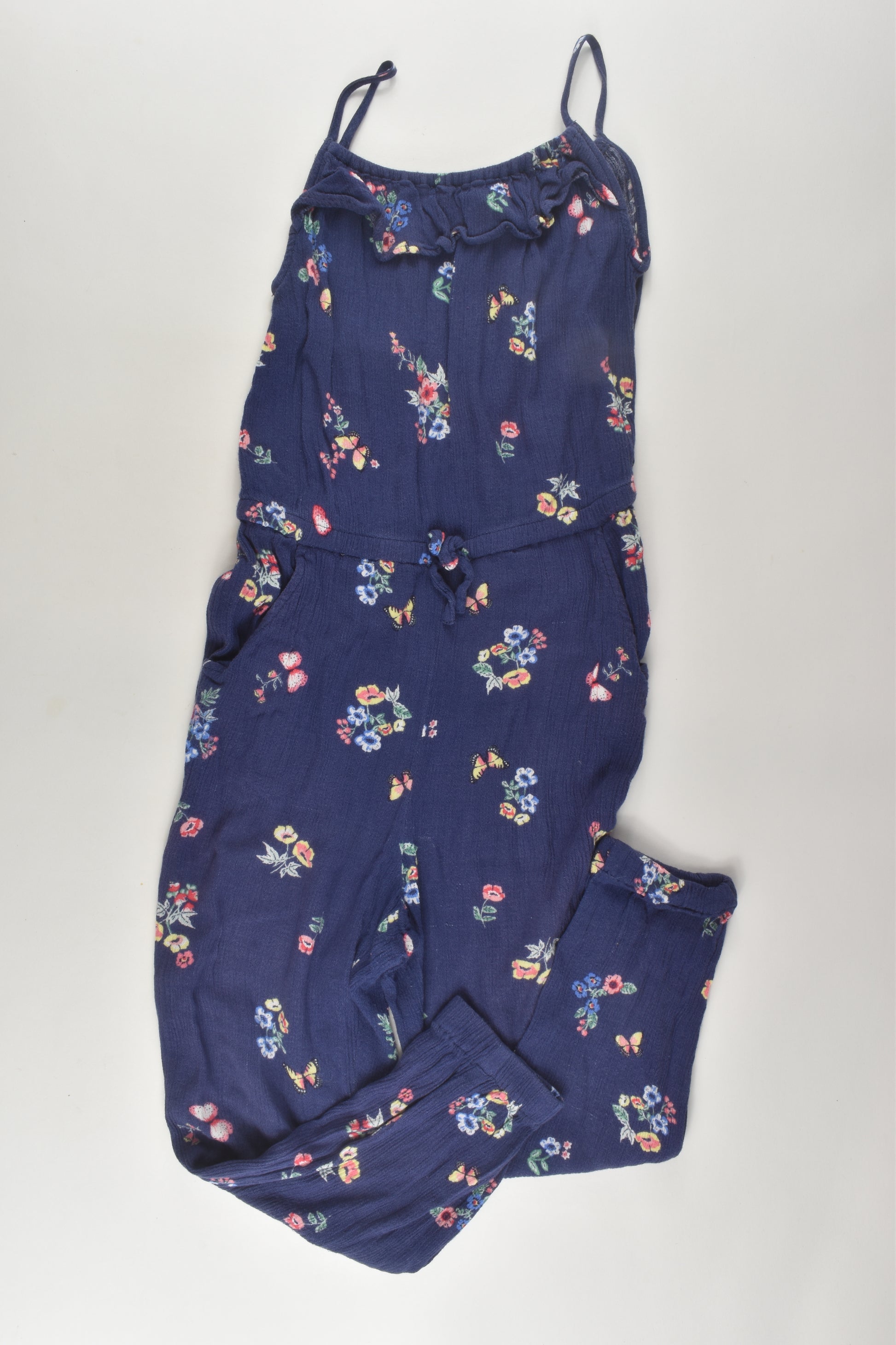 H&M Size 6 Floral Jumpsuit