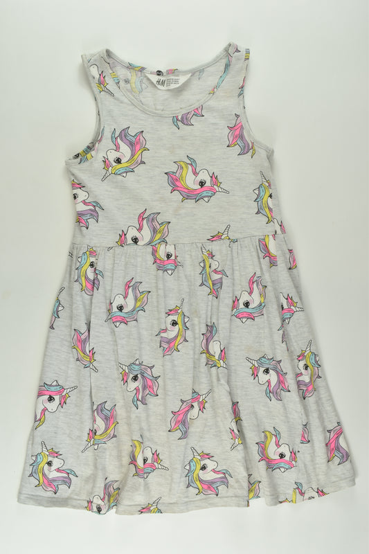 H&M Size 7-8 Unicorn Dress