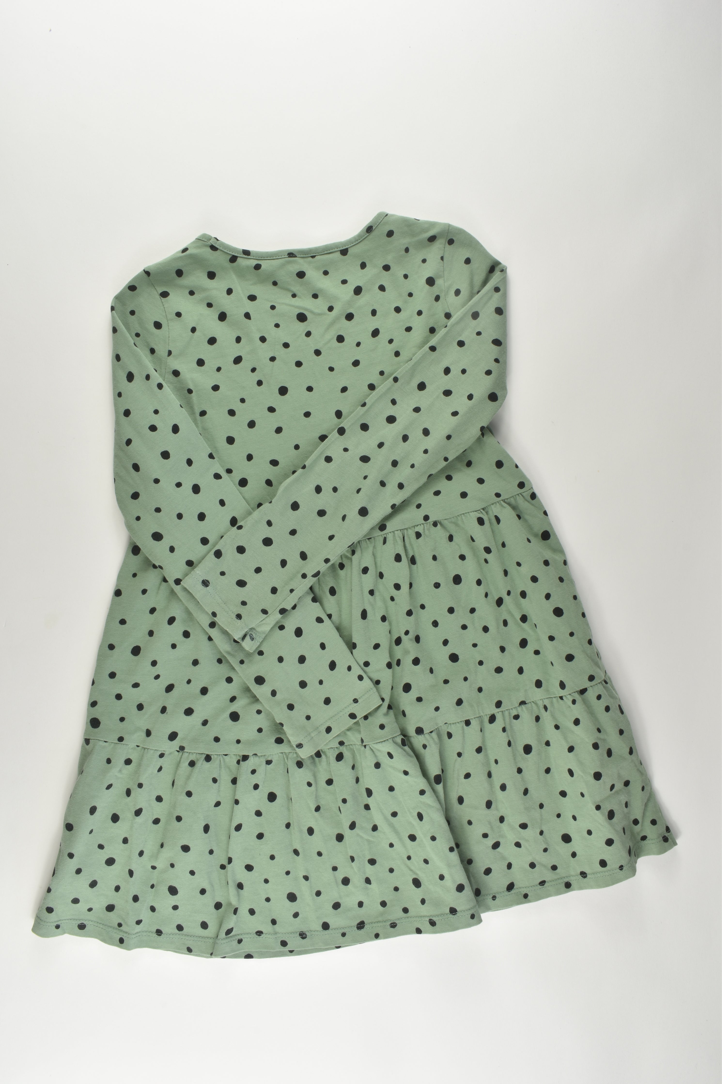 H&m white polka dot on sale dress