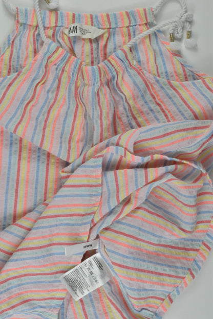 H&M Size 7 Striped Dress