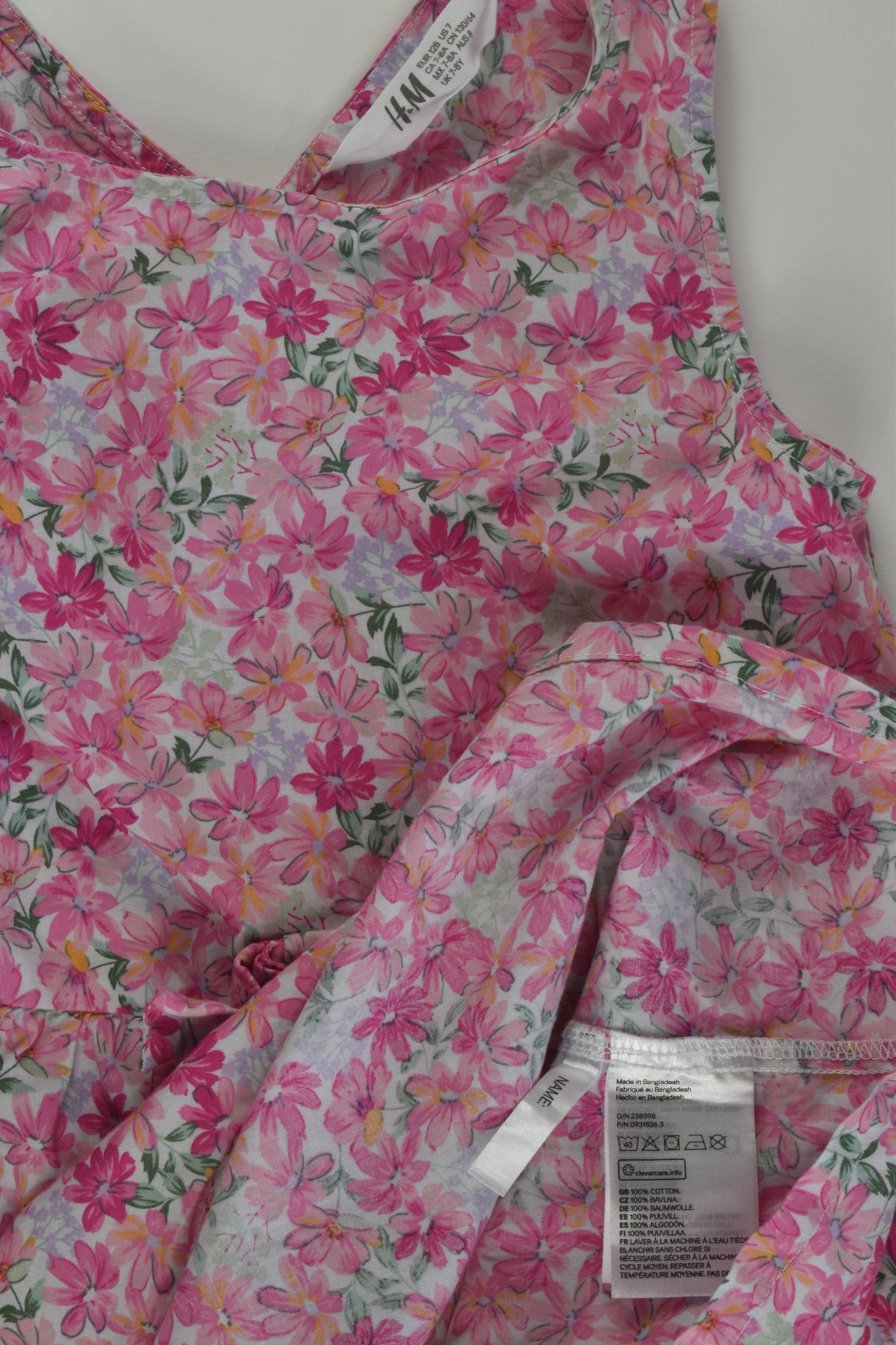 H&M Size 8 Floral Dress