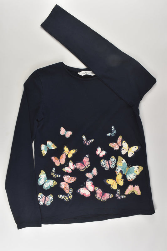 H&M Size 9-10 Butterflies Top