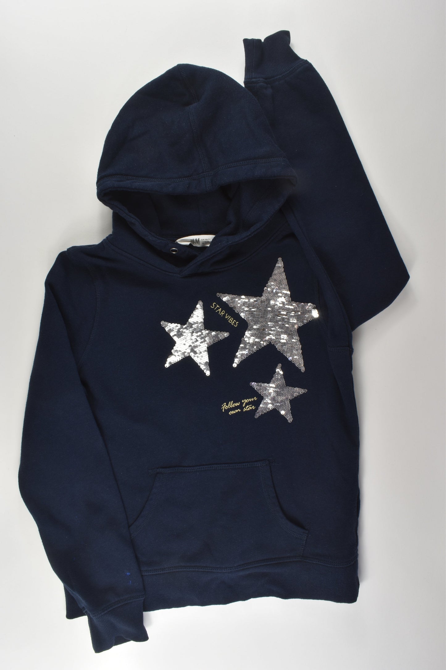 H&M Size 9-10 Reversible Sequins Jumper