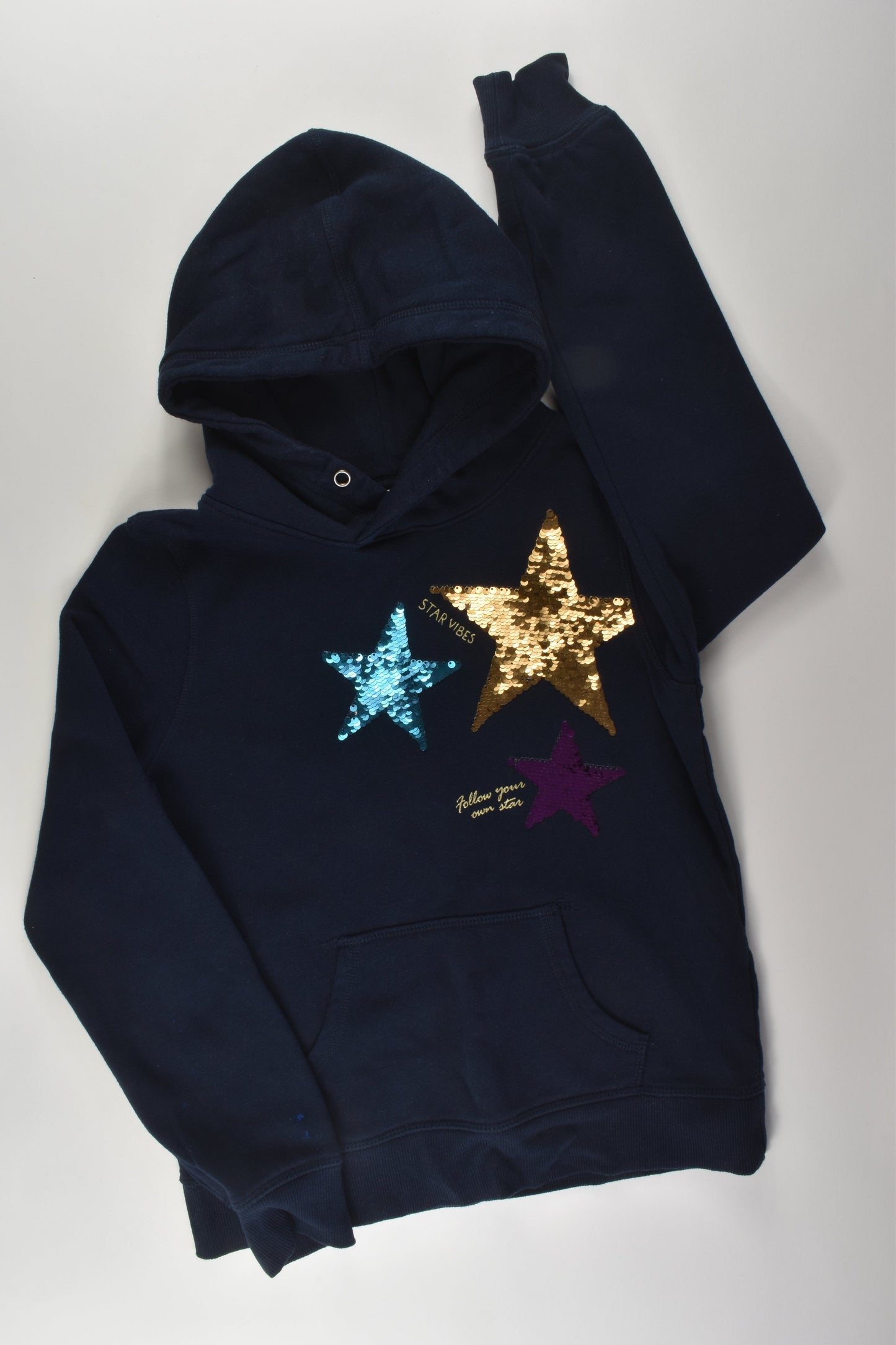 H&M Size 9-10 Reversible Sequins Jumper