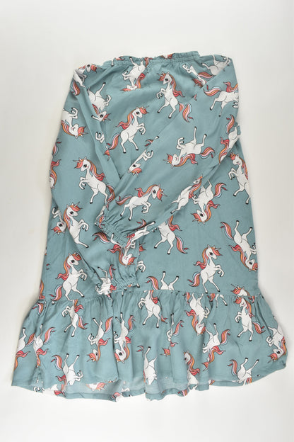 H&M Size 9-10 Viscose Unicorn Dress