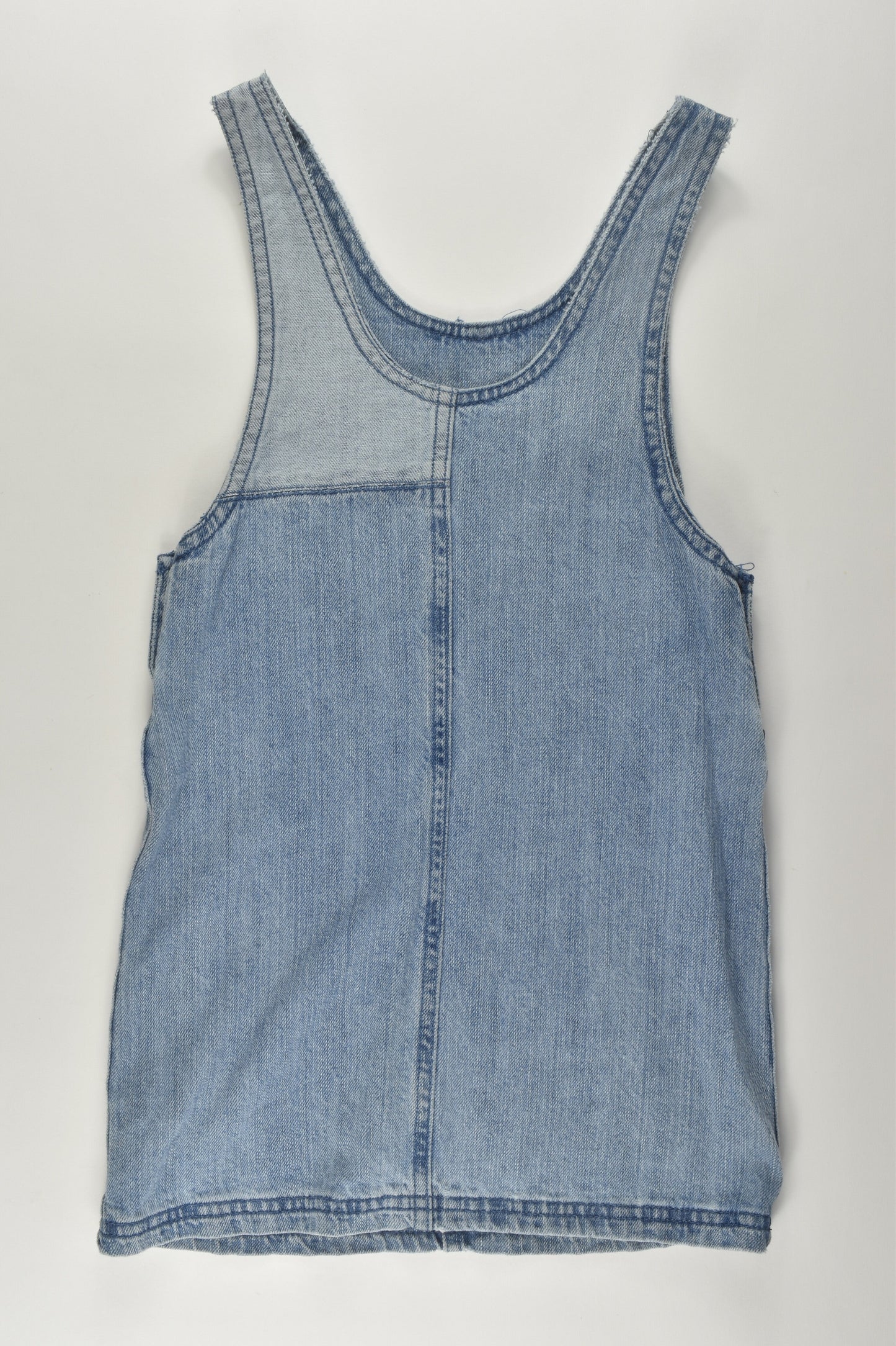 H&T Size 6 Denim Pinafore Dress