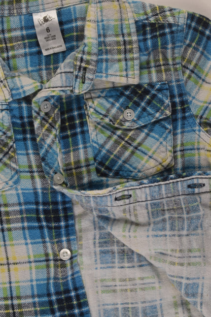 H&T Size 6 Flannel Shirt