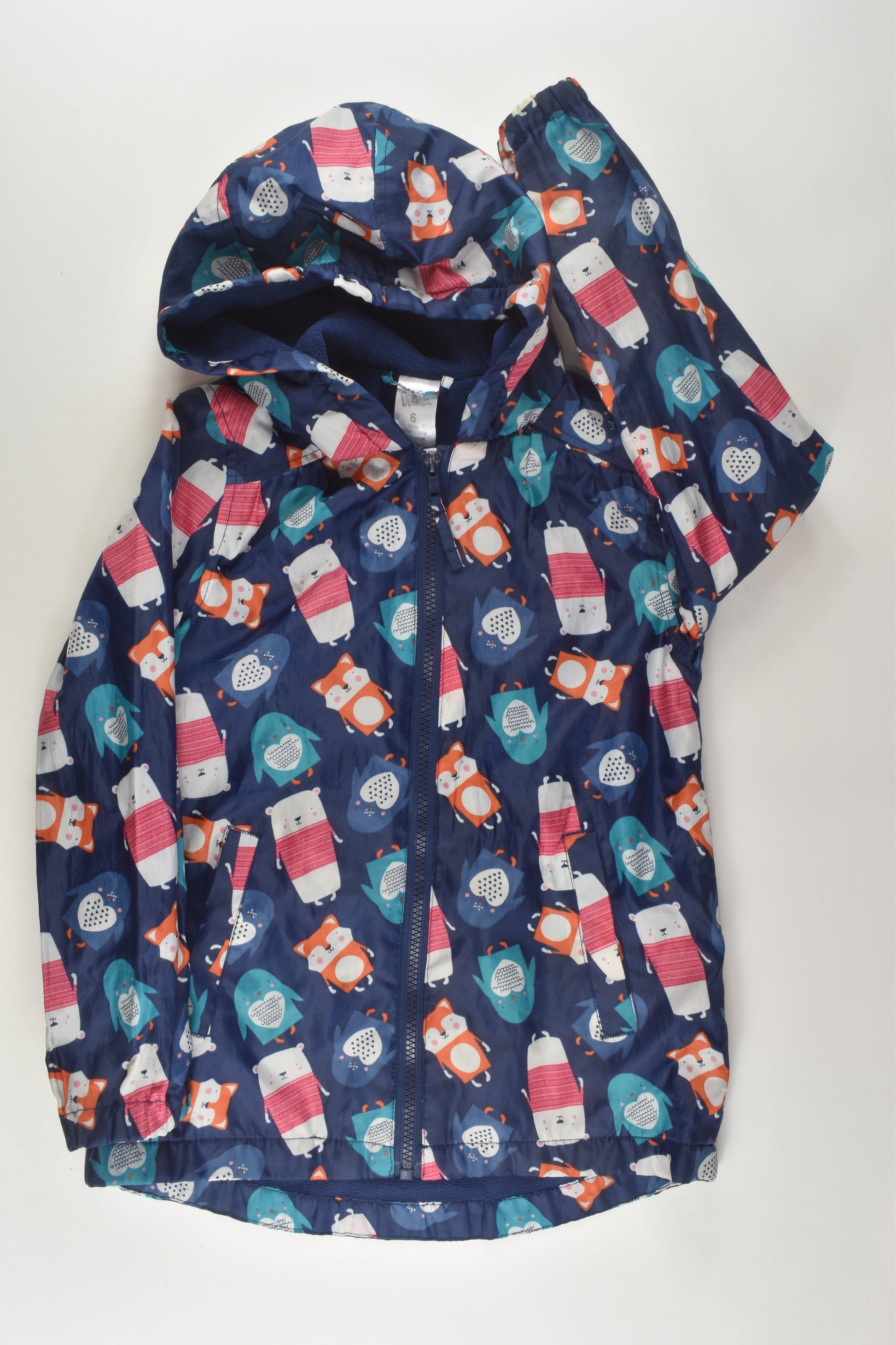 H&T Size 6 Fleece Lined Jacket