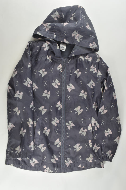 H&T Size 7 Fleece Lined Butterfly Jacket