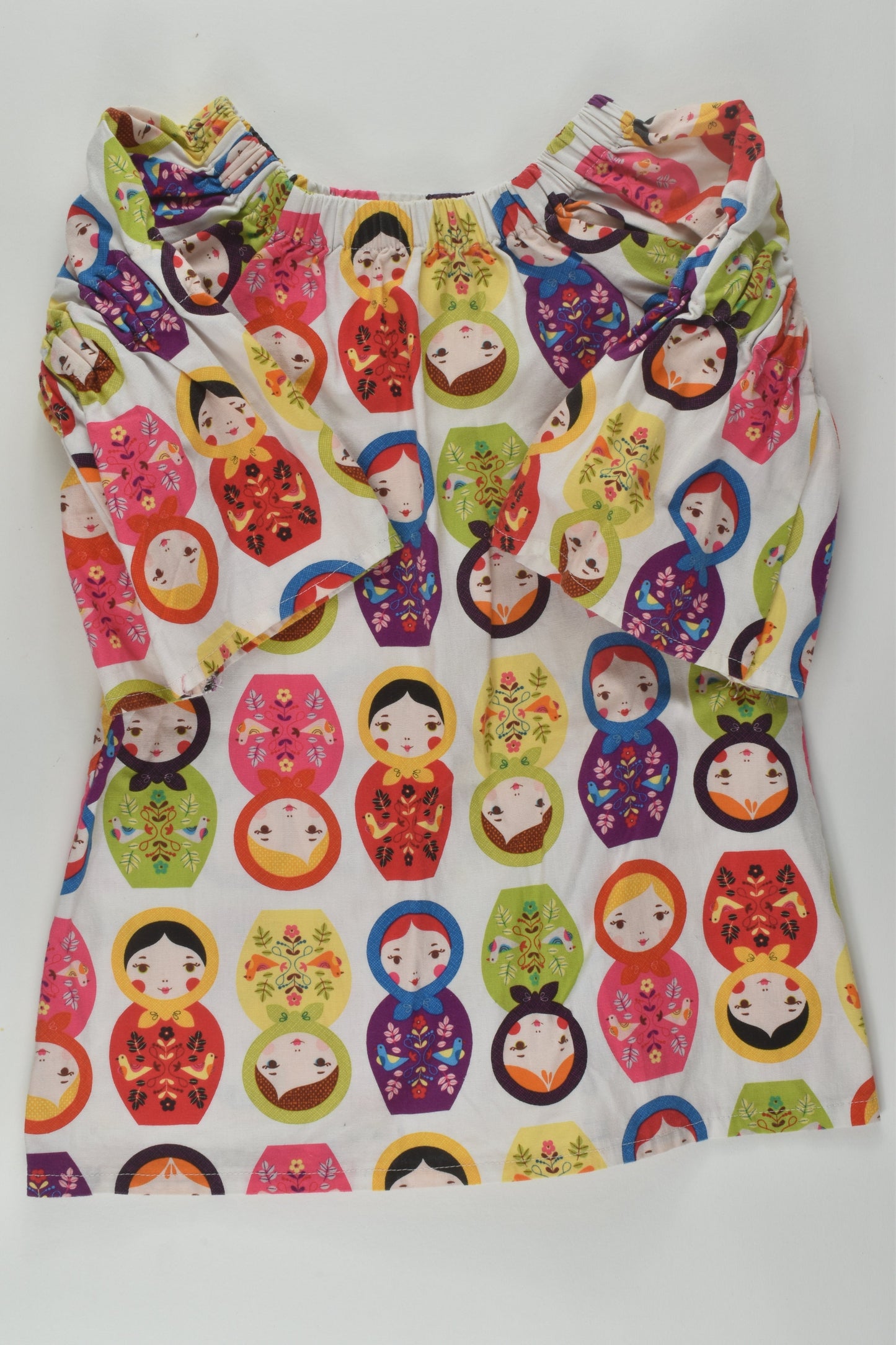 Handmade Size 0-1 Matryoshka Dress