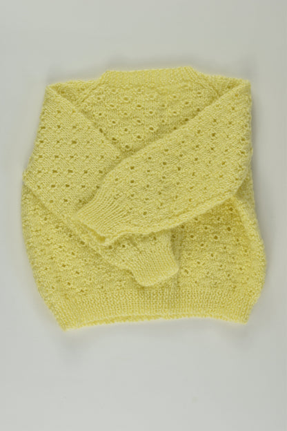 Handmade Size 00 Knit Cardigan