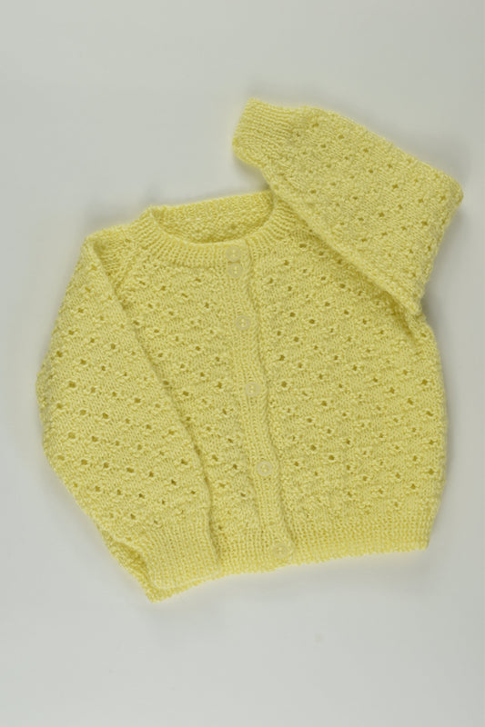 Handmade Size 00 Knit Cardigan