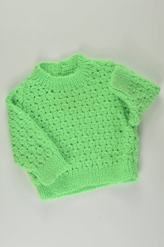Handmade Size 00 Knit Jumper