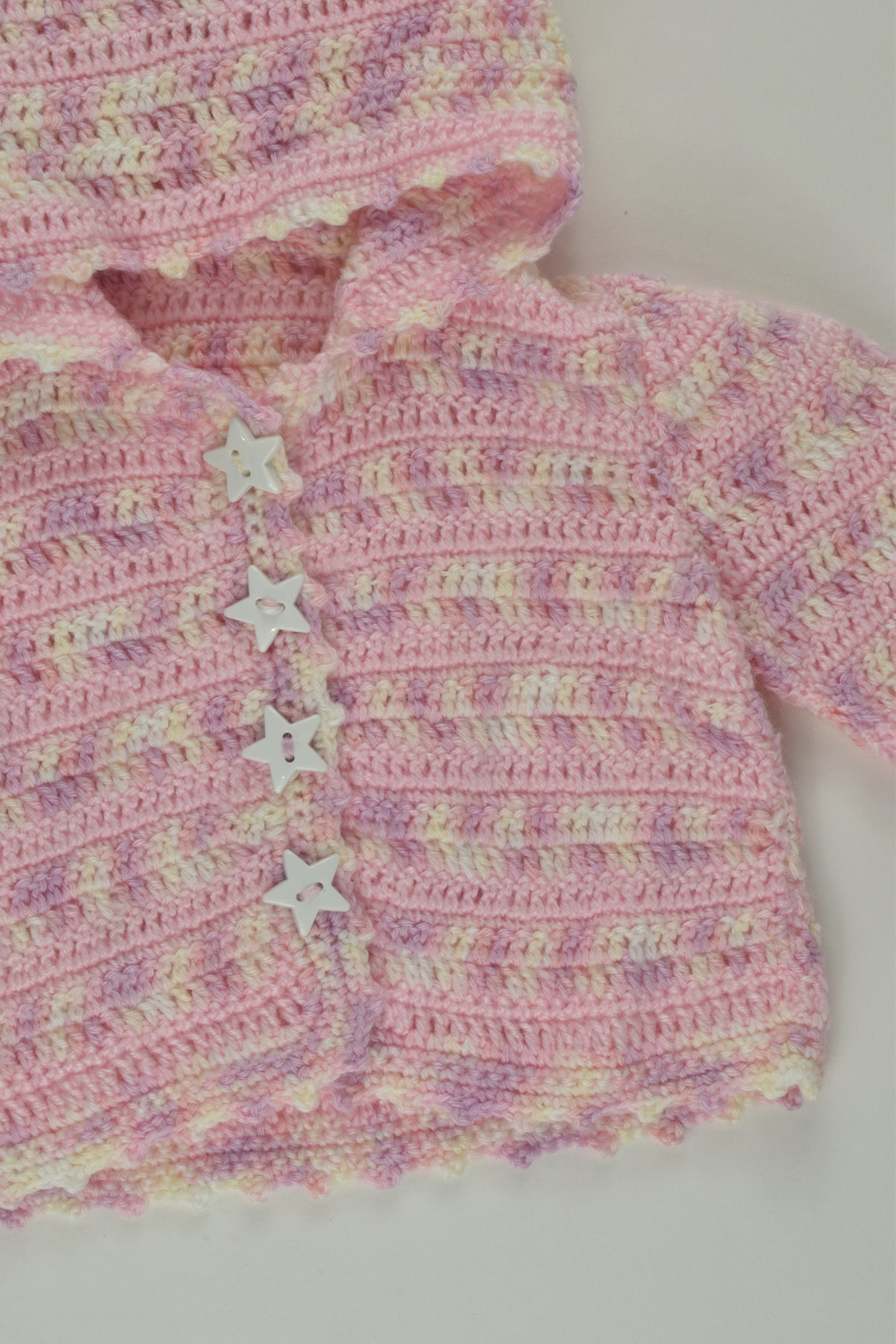 Handmade Size 000 Knit Cardigan with Hood