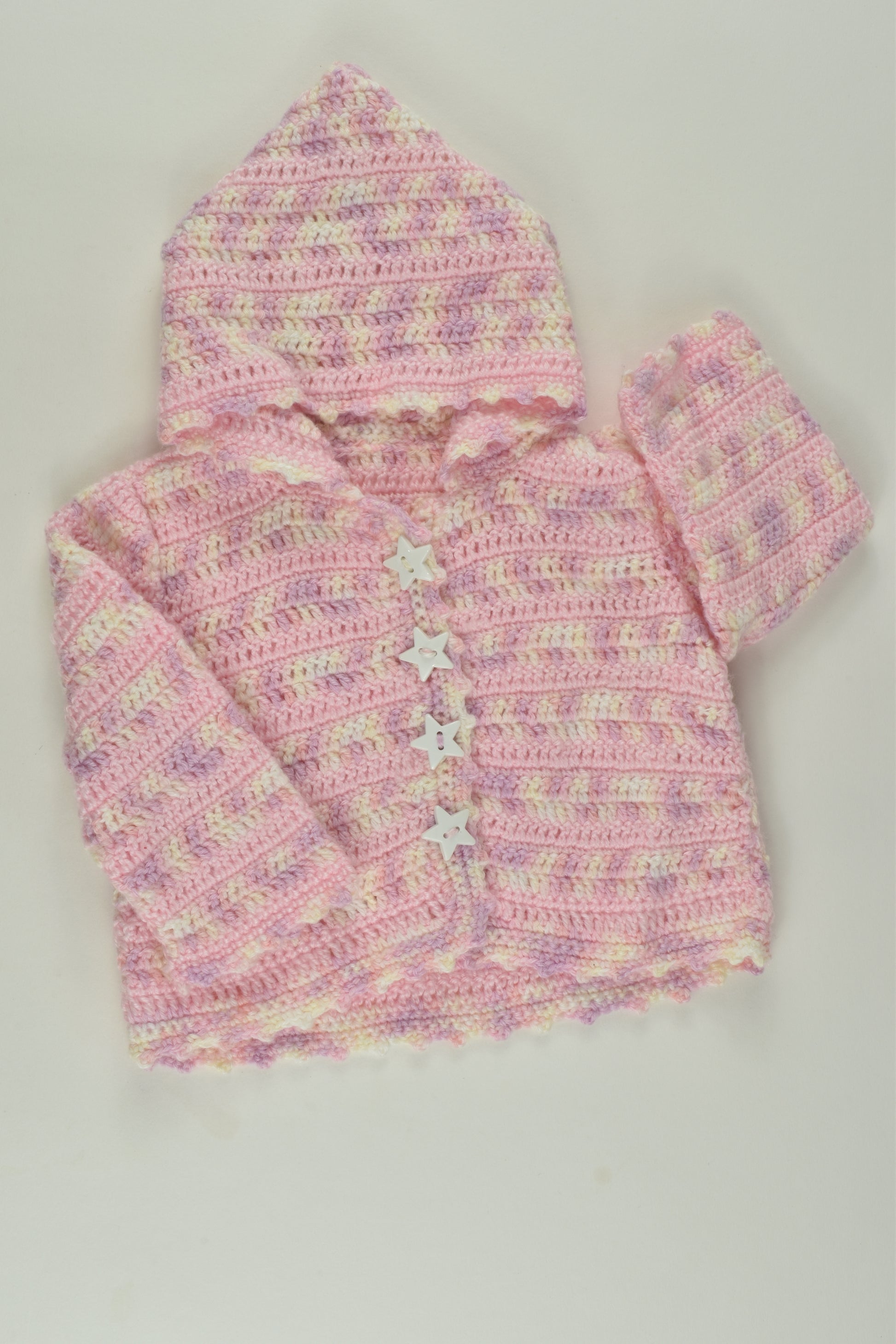Handmade Size 000 Knit Cardigan with Hood