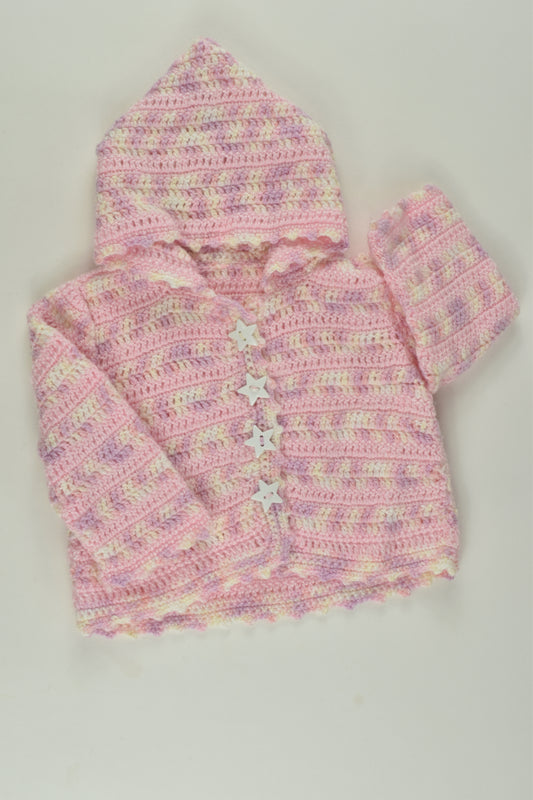 Handmade Size 000 Knit Cardigan with Hood