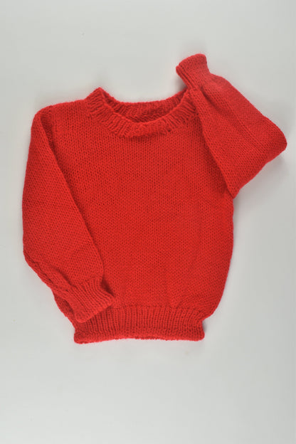 Handmade Size 1-2 Knit Jumper