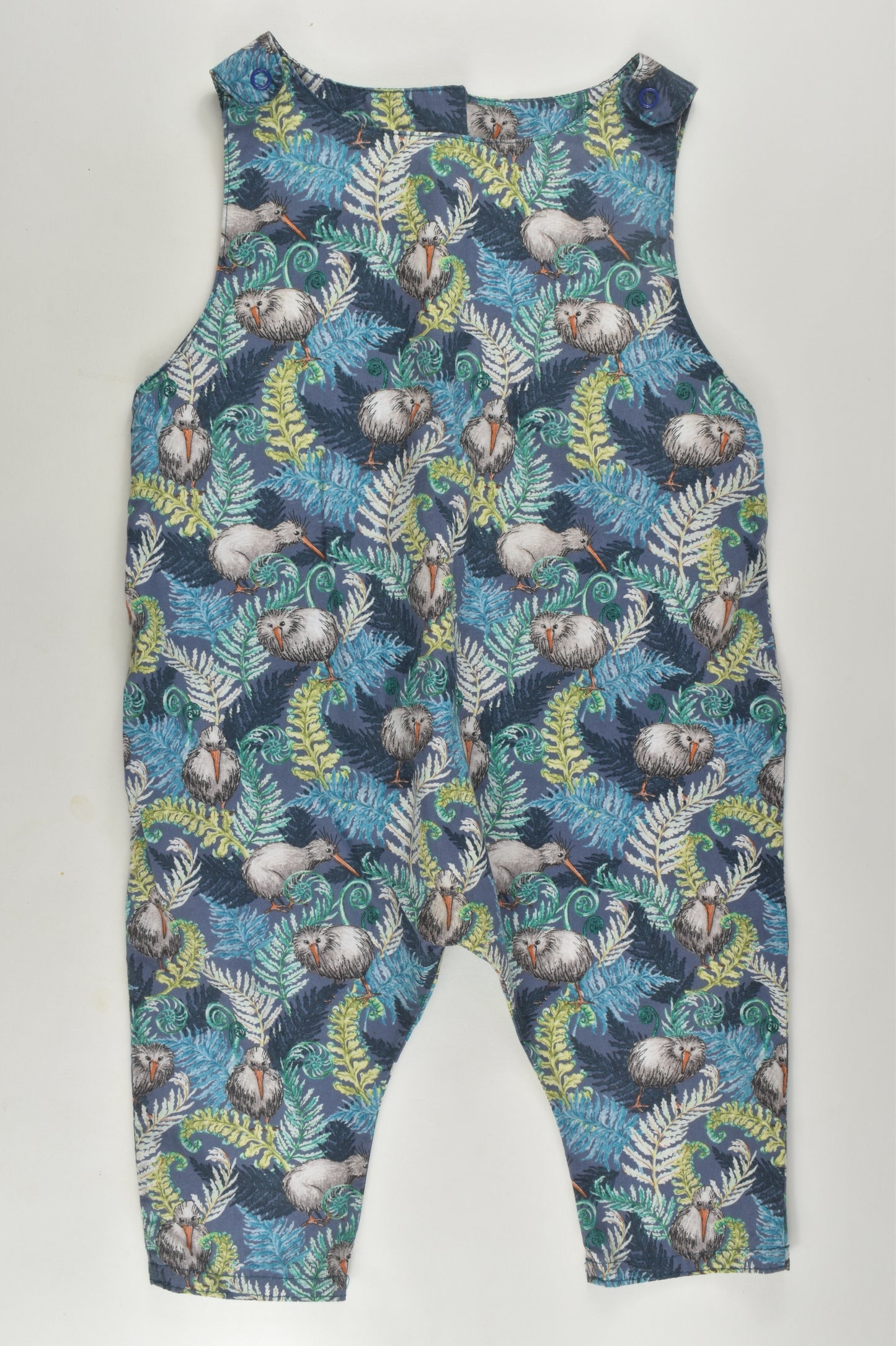 Handmade Size 1 Kiwi Bird Overalls