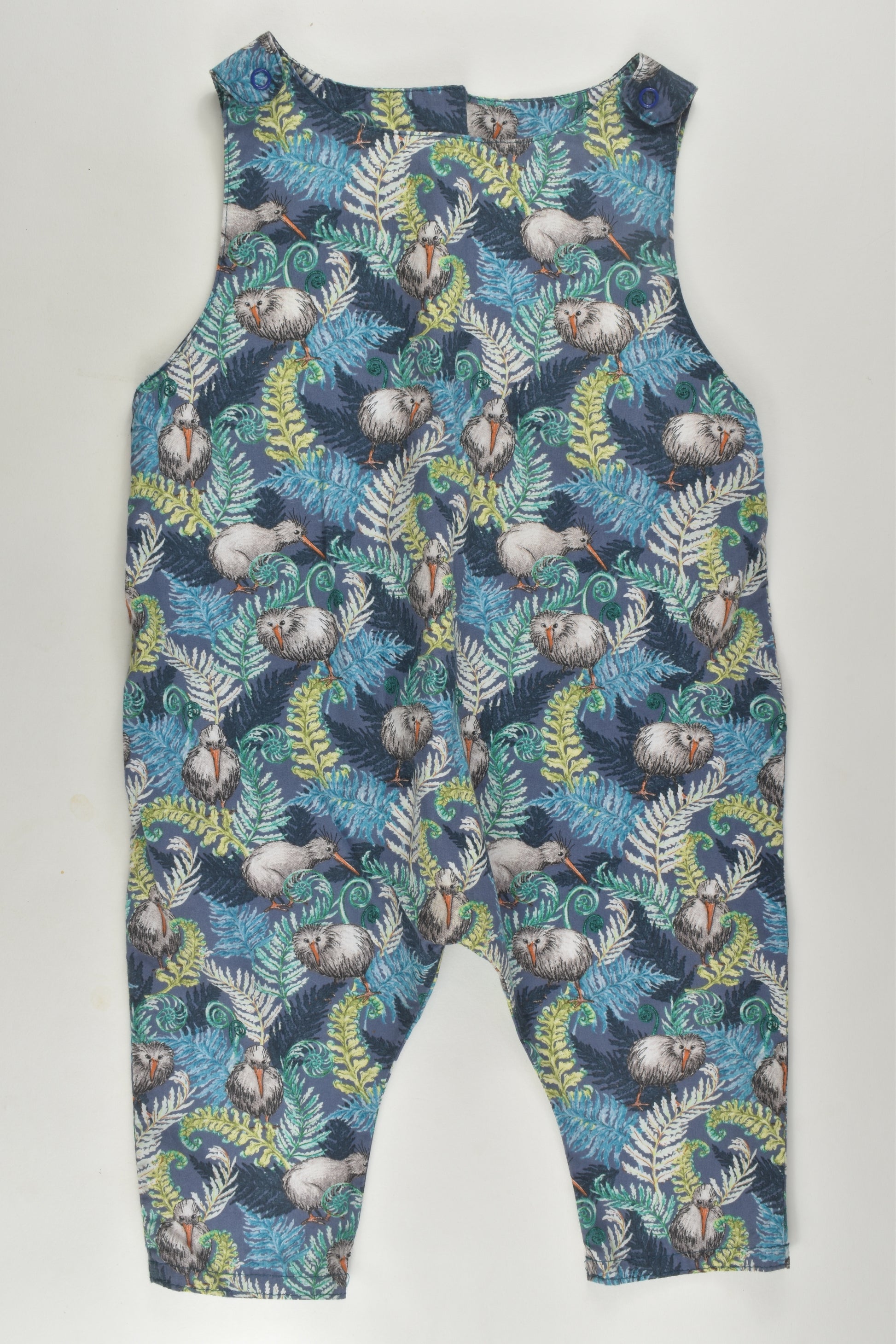 Handmade Size 1 Kiwi Bird Overalls