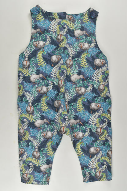 Handmade Size 1 Kiwi Bird Overalls