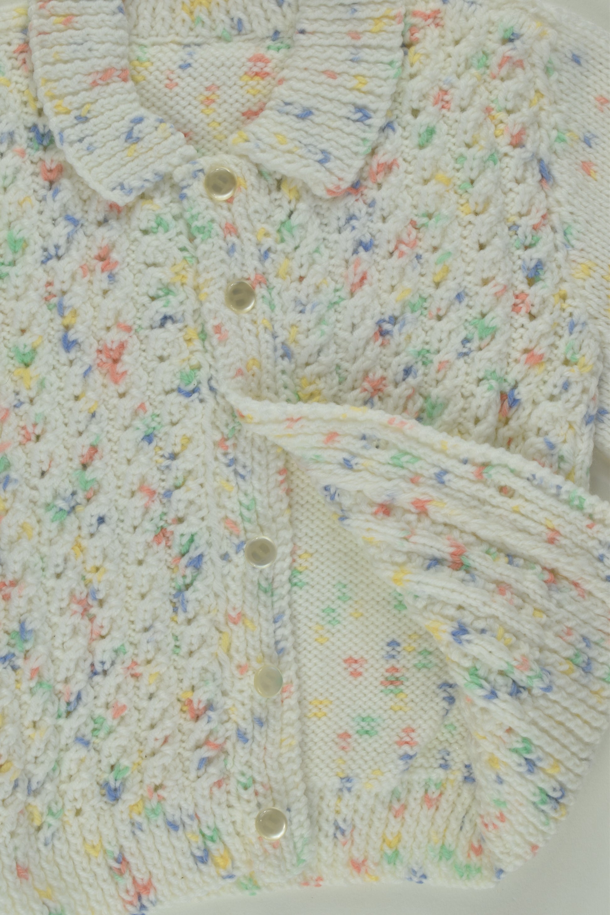 Handmade Size 1 Knit Cardigan