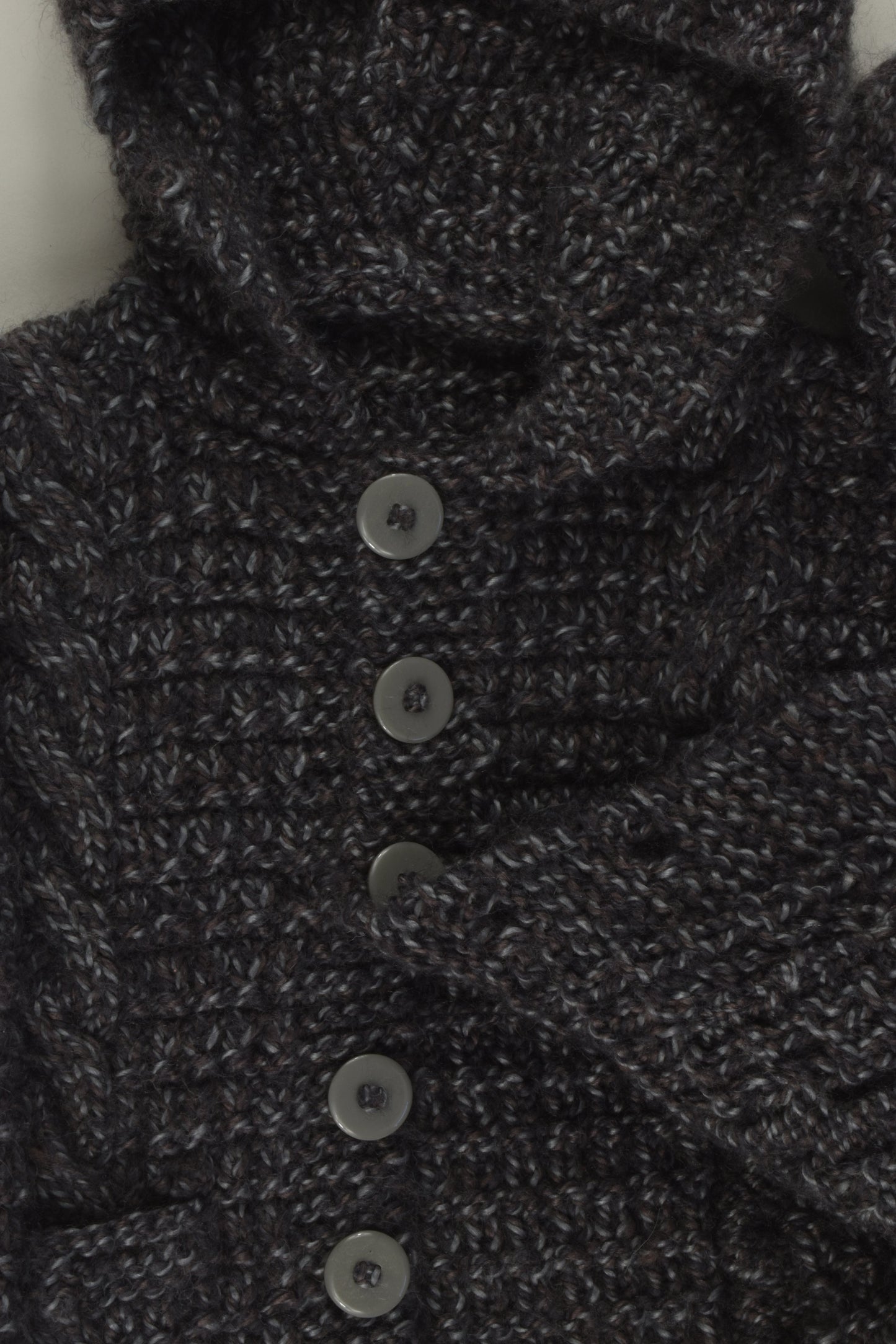 Handmade Size 1 Knit Cardigan with Hood