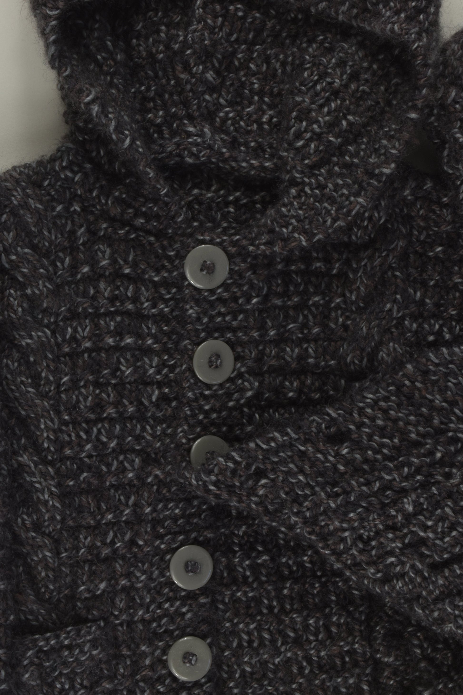 Handmade Size 1 Knit Cardigan with Hood