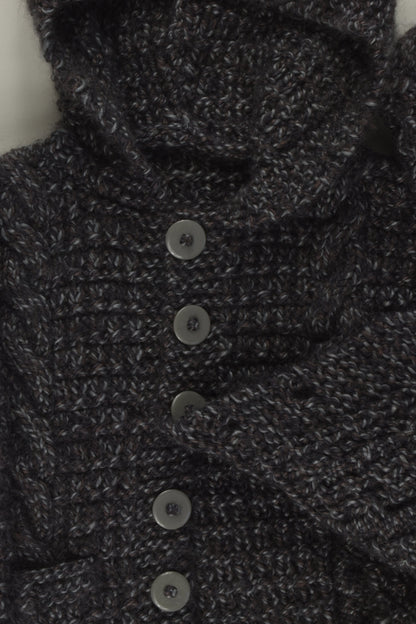 Handmade Size 1 Knit Cardigan with Hood
