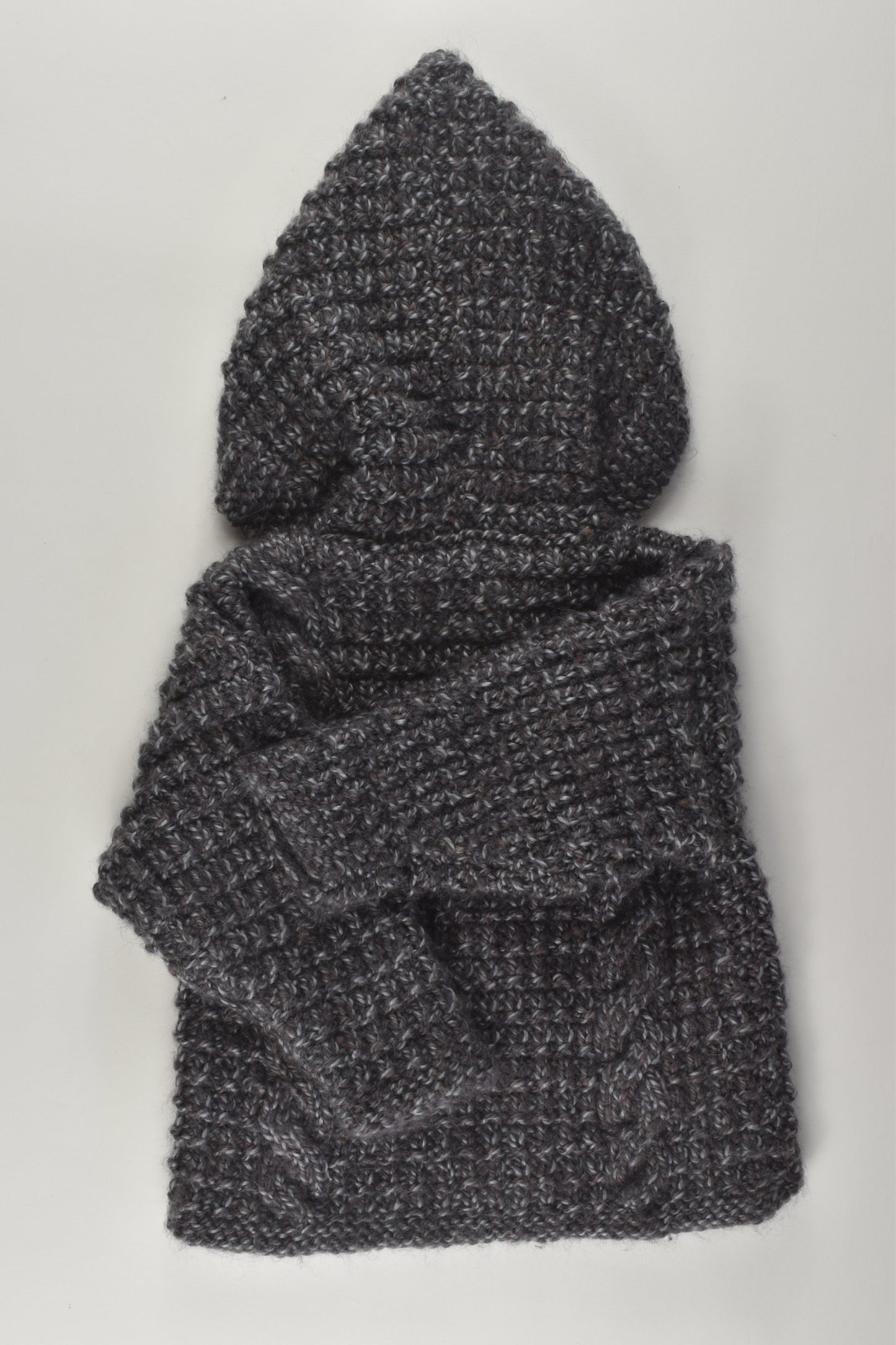 Handmade Size 1 Knit Cardigan with Hood