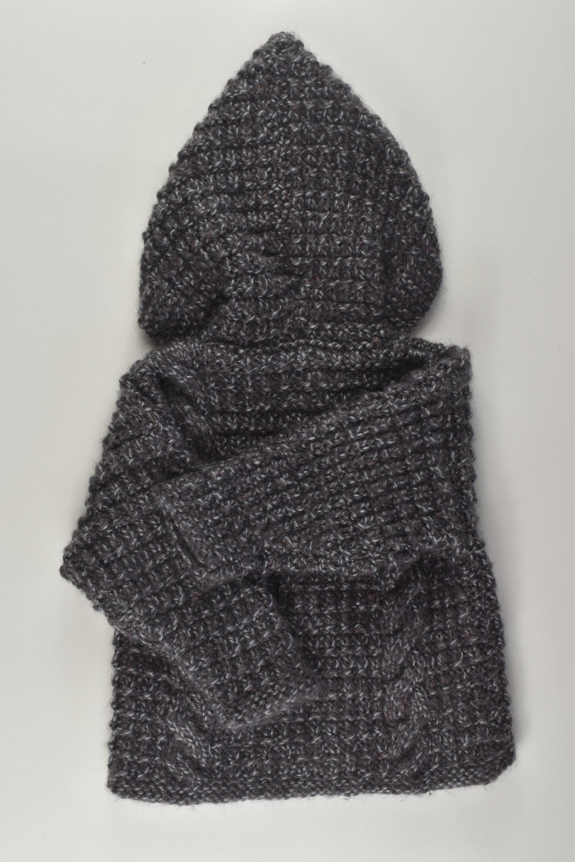 Handmade Size 1 Knit Cardigan with Hood