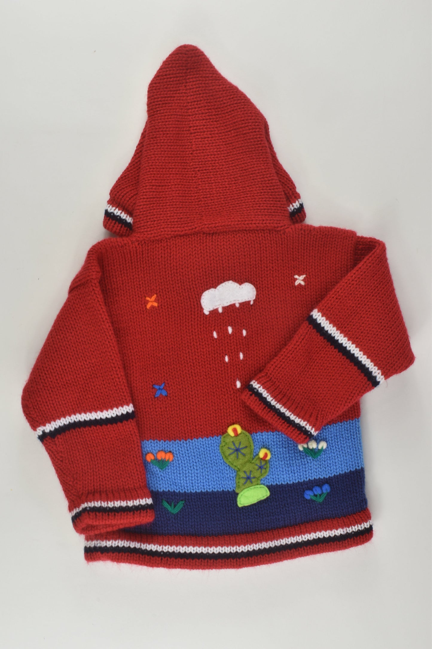 Handmade Size 1 Peruvian Knit Jumper