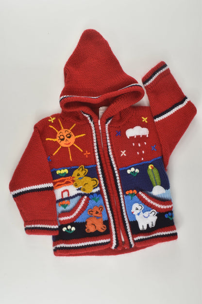 Handmade Size 1 Peruvian Knit Jumper