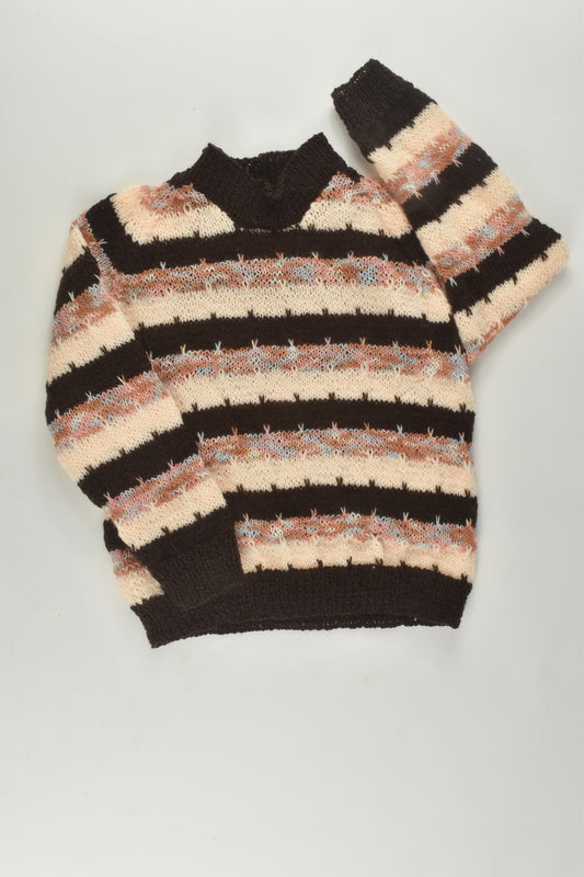 Handmade Size 2-3 Knit Jumper