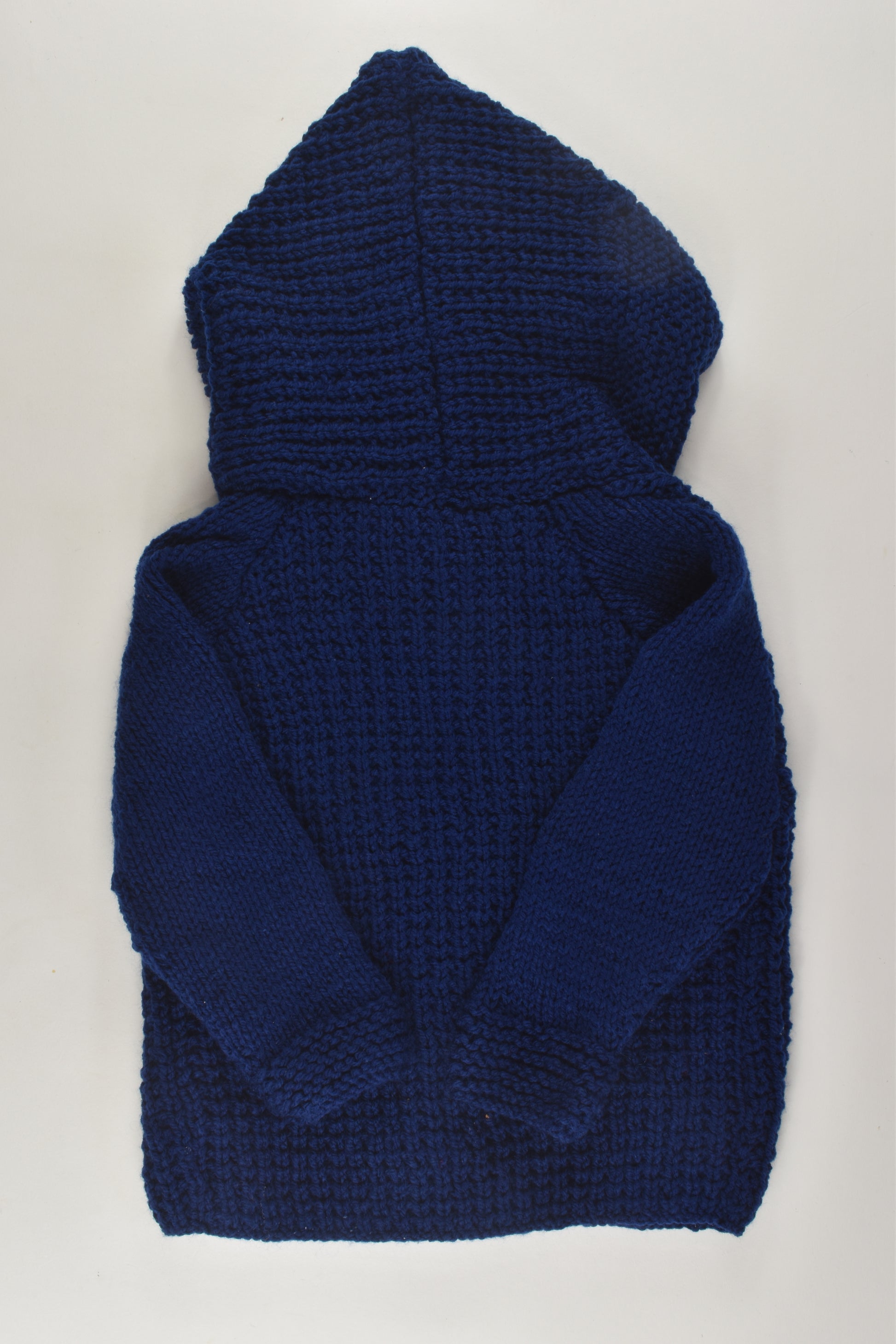Handmade Size 2 Cardigan with Hood