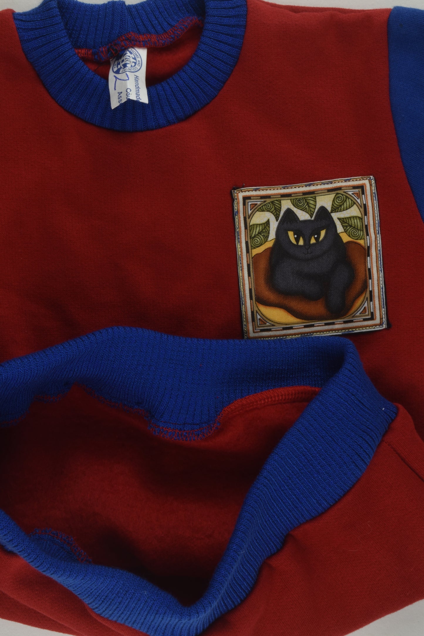 Handmade Size 2 Cat Sweater