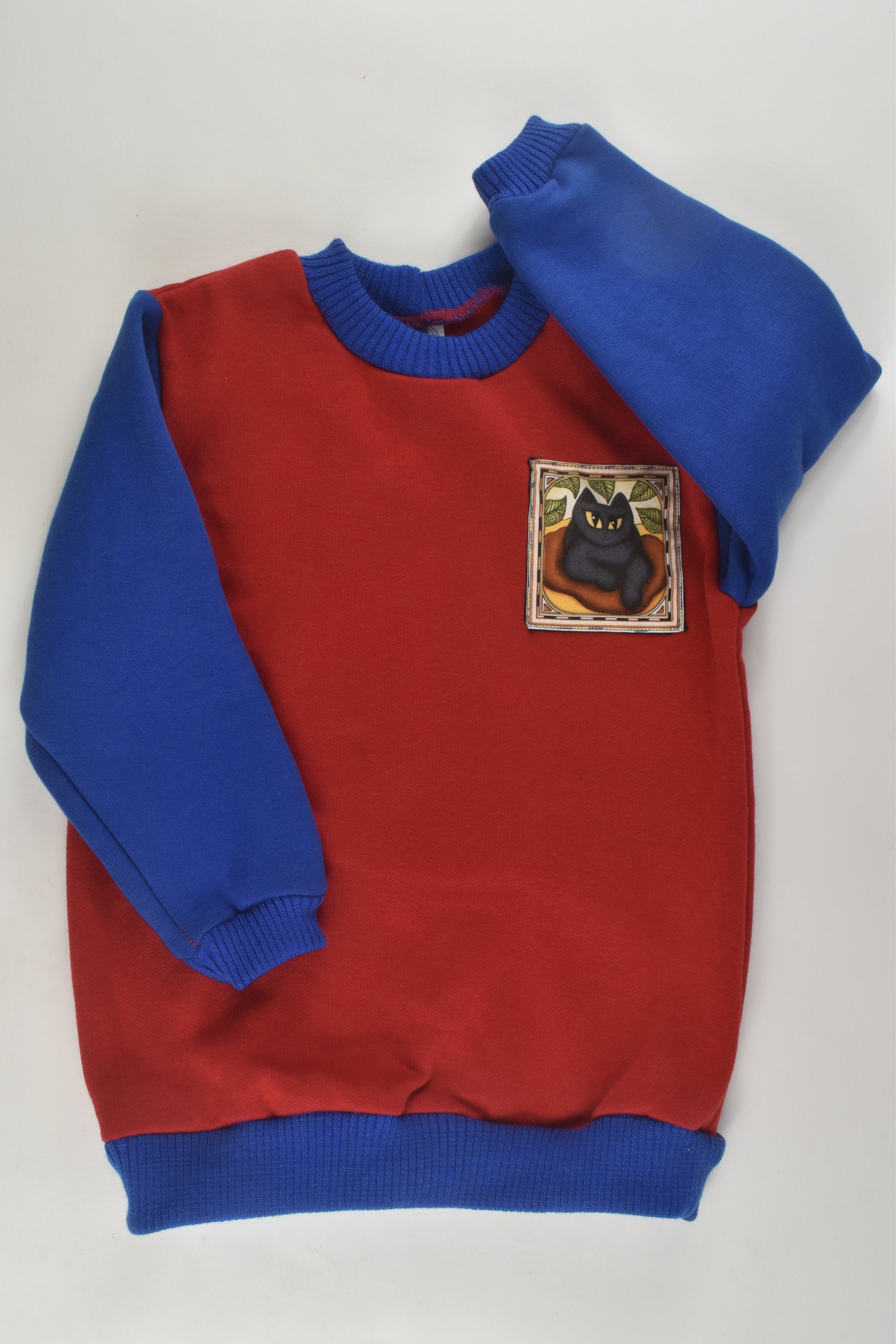 Handmade Size 2 Cat Sweater