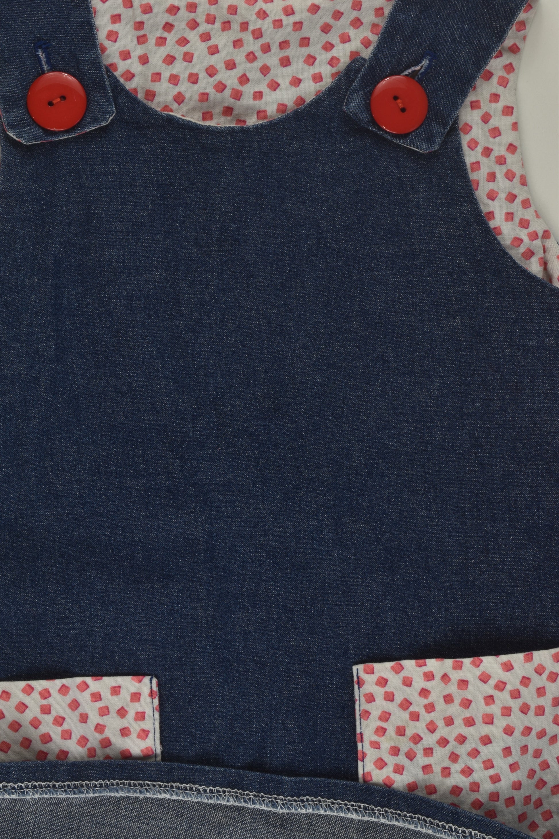 Handmade Size 2 Denim Dress