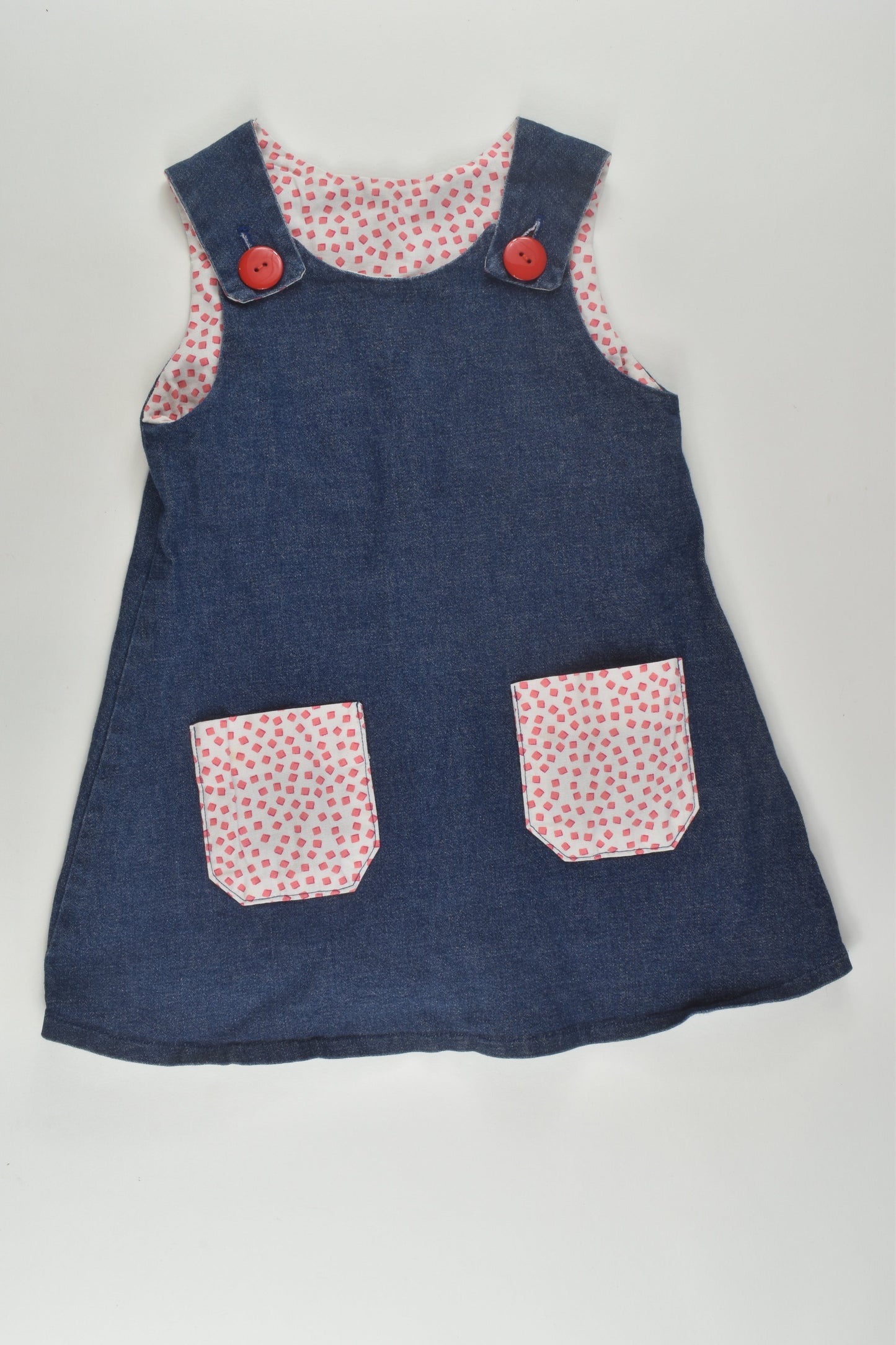 Handmade Size 2 Denim Dress