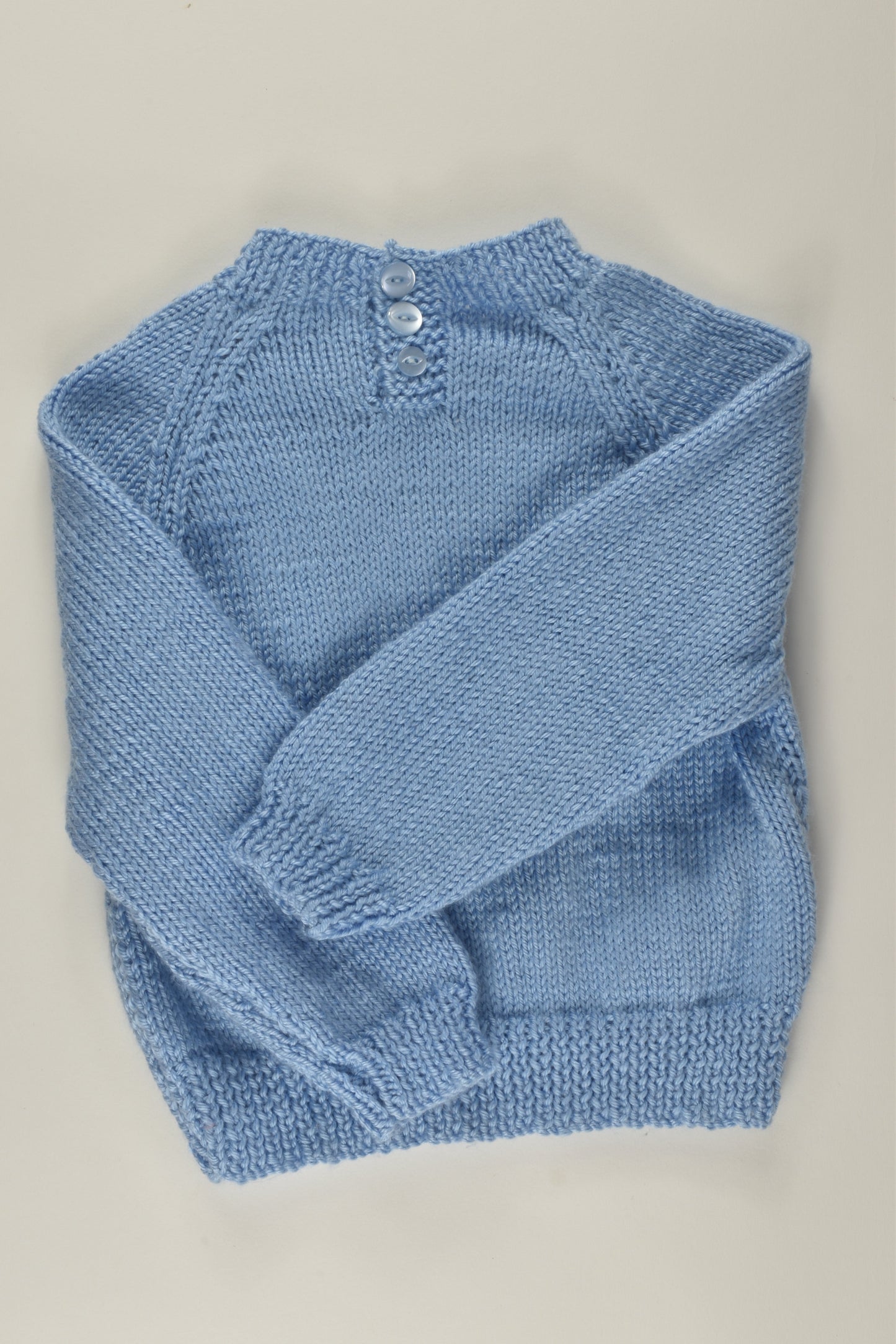 Handmade Size 2 Dolphin Patch Knit Jumper