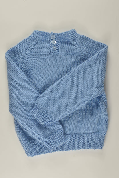 Handmade Size 2 Dolphin Patch Knit Jumper