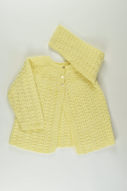 Handmade Size 2 Knit Cardigan