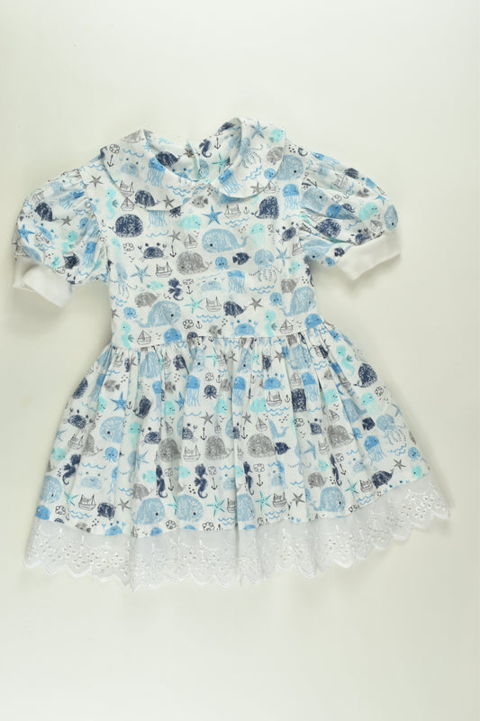 Handmade Size 2 Lined Dress