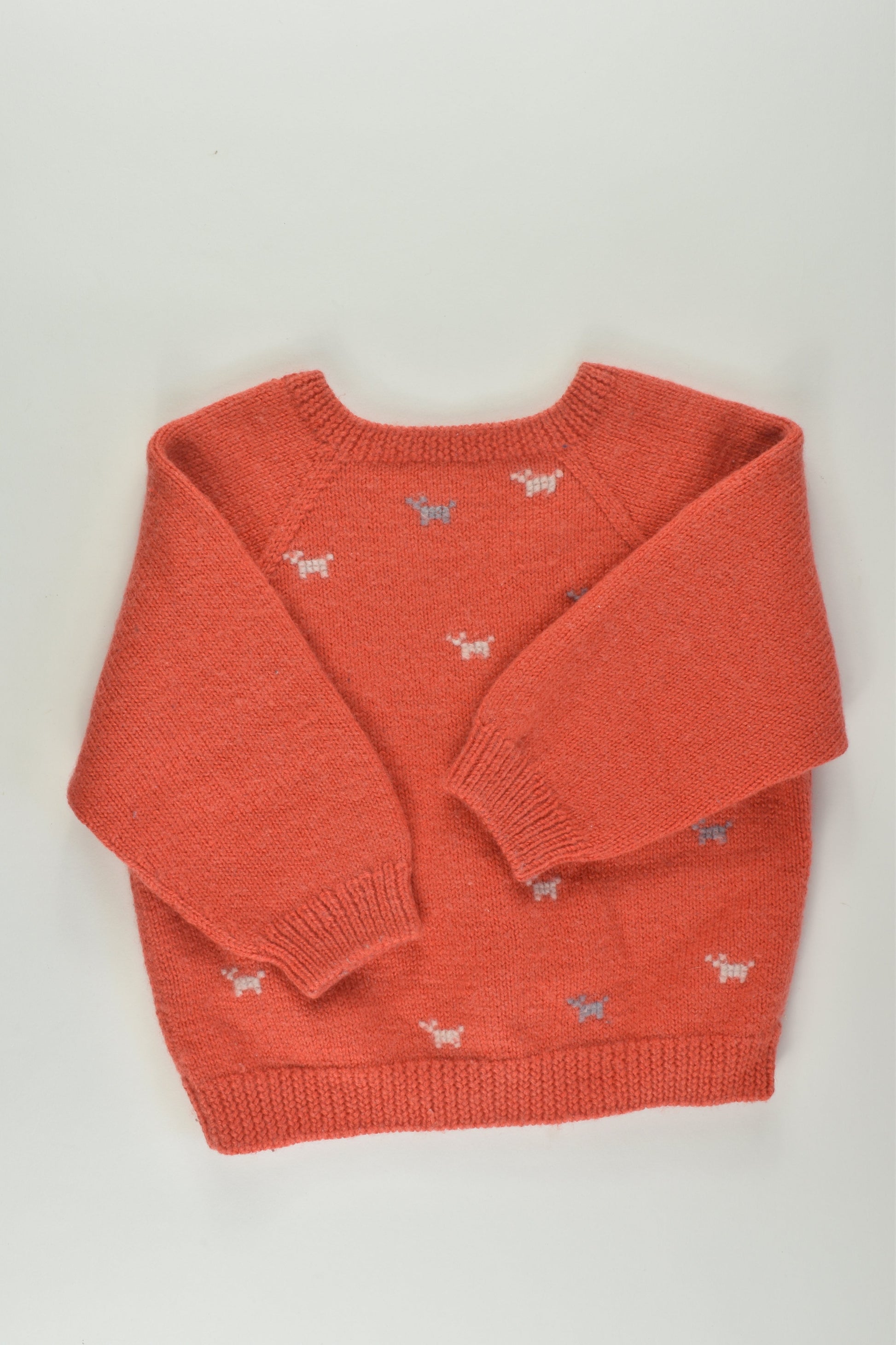 Handmade Size 2 Wool Cardigan